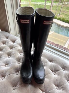 Hunter rubber boots